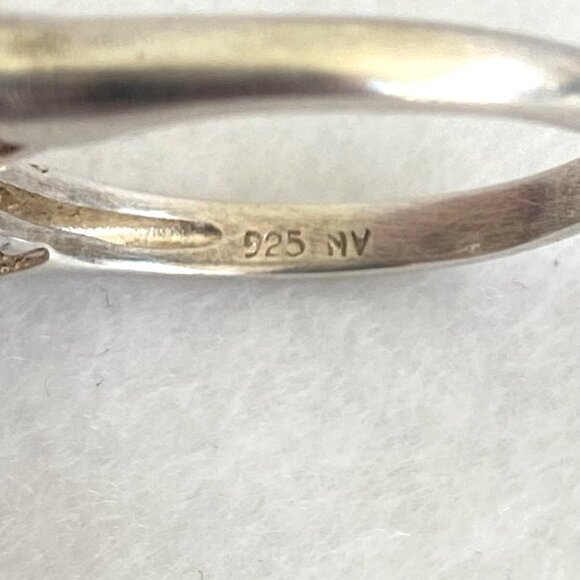 Sterling Silver 925 Multi Gemstone Round Amethyst Genuine Pearl Band Ring Sz 7 - Picture 9 of 16